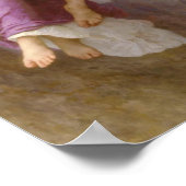 De ontvoering van Psyche - William Bouguereau Poster (Hoek)