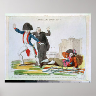 De ontwaking van de derde staat, juli 1789 poster