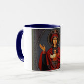 De onuitputtelijke beker mok (Voorkant links)