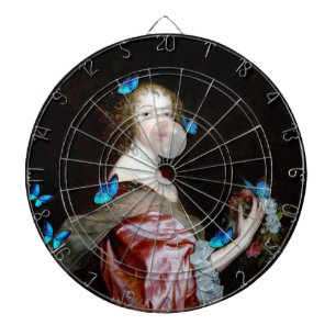 De Onverwachte Aankomst van Blauwe Vlinders Dartbord
