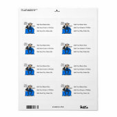 De onvolledige dan Gebeëindigde Humor van het Etiket (Full Sheet)