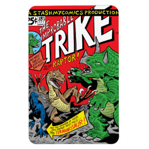 De onwaarschijnlijke Trike van Jim Lawson Magnet Magneet