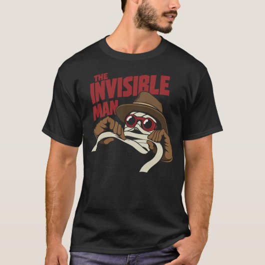 De onzichtbare man t-shirt (Voorkant)