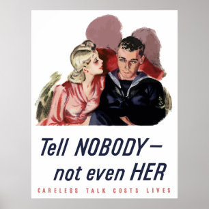 De onzorgvuldige Kosten van de Bespreking leven — Poster