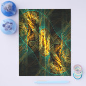 De Oog van de Jungle Abstracte Kunst Flyer (Enkel)
