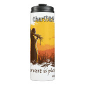 De oogst is overvloedig thermosbeker (Voorkant)