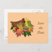 De oogst Save the Date Briefkaart (Voorkant / Achterkant)