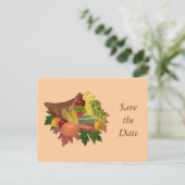 De oogst Save the Date Briefkaart (Staand voorkant)