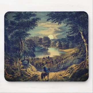 De oogstmaan, Currier & Ives: Muismat