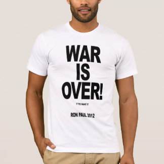 DE OORLOG IS VOORBIJ! Stemming: 20 juni 2012 T-shirt