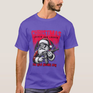 De Oorlog op kerst familie T-shirt
