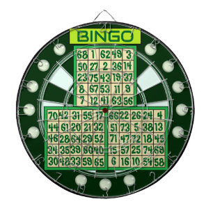 De oorspronkelijke bingo dartbord