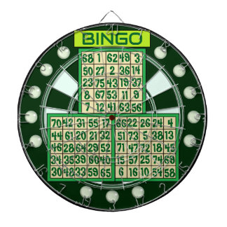 De oorspronkelijke bingo dartbord