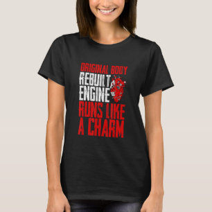 De oorspronkelijke carrosserie-herbouwde motor dra t-shirt