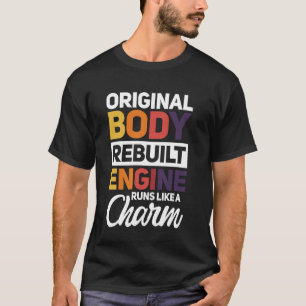 De oorspronkelijke carrosserie-herbouwde motor dra t-shirt