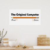 De oorspronkelijke computer poster (Keuken)