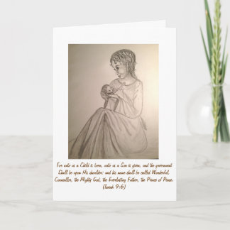 De oorspronkelijke Kerstkaart van de Kunst: Feestdagen Kaart