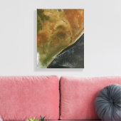 De Oost-Afrikaanse landen Canvas Afdruk (Insitu (Woonkamer))