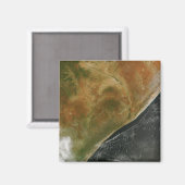 De Oost-Afrikaanse landen Magneet (Voorkant / Achterkant)