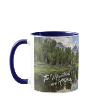 De oostelijke Sierra Mountains roepen - blauw