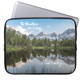 De oostelijke Sierra Mountains roepen Laptop Sleeve