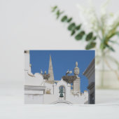 de oostenrijks bouwen nesten op de kerk in de oude briefkaart (Staand voorkant)