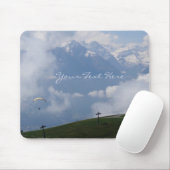 De Oostenrijkse douane van Alpen mousepad Muismat (Met muis)