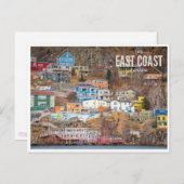 De oostkust, Canada Briefkaart (Voorkant / Achterkant)