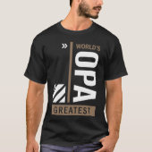 De Opa Greatest ter wereld T-shirt (Voorkant)