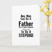 De Opa van Dads Stepdad van de Gift van Stepdad Kaart (Gele Bloem)