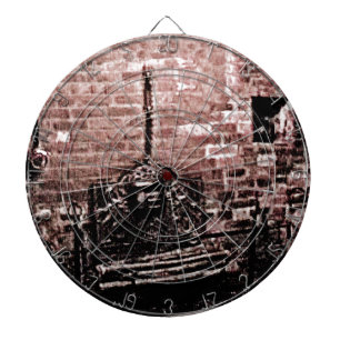 De Open haard van stratford-op-Avon Shakespeare Dartbord