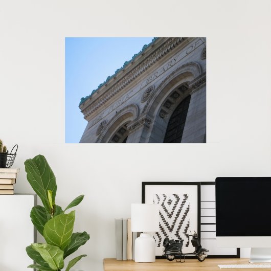 De openbare bibliotheek poster (Thuiskantoor)