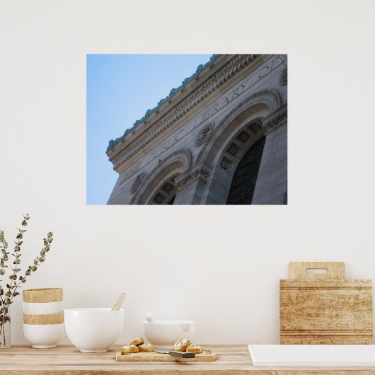 De openbare bibliotheek poster (Keuken)