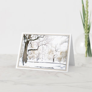 De Openbare Tuin van Boston: Eenvoudige Genoegens Feestdagen Kaart