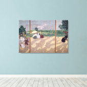 De openbare tuinen canvas afdruk (Insitu (Houten vloer))