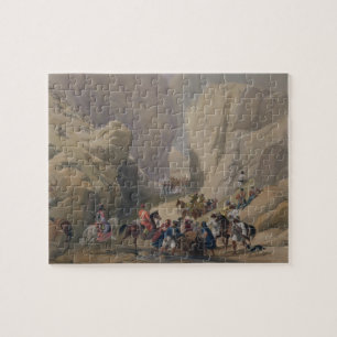 De opening in de pijlpas boven de Siri-band Legpuzzel