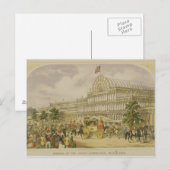De opening van de Grote tentoonstelling, 1 mei 185 Briefkaart (Voorkant / Achterkant)