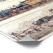 De opening van Stockton en Darlington Poster (Hoek)