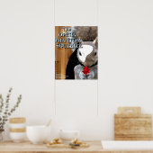 De Opera Phantom Squirrel Poster (Keuken)
