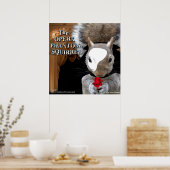 De Opera Phantom Squirrel Poster (Keuken)