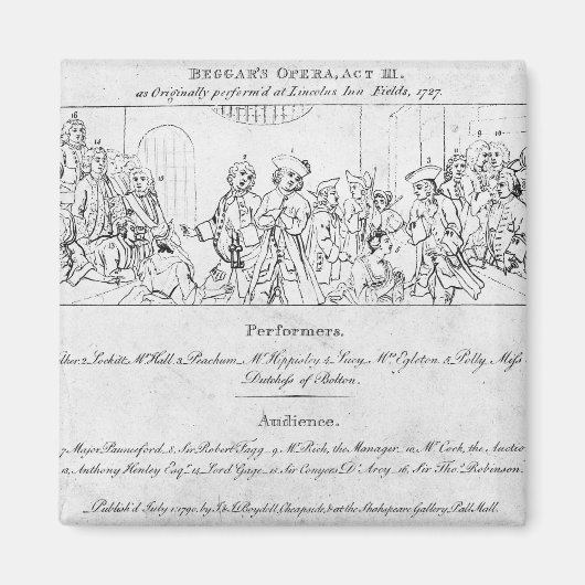 De opera van Beggar Magneet (Voorkant)