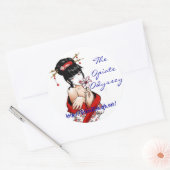 De Opiate Odyssey "Gear" Stickers! Ronde Sticker (Envelop)