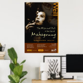 De opkomst en de Herfst van de stad Mahagonny Poster (Thuiskantoor)