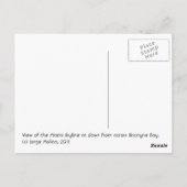 De opkomst van de Magic City, Miami. Briefkaart (Achterkant)