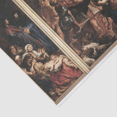 De opkomst van het kruis door Peter Paul Rubens Tissuepapier (Detail)