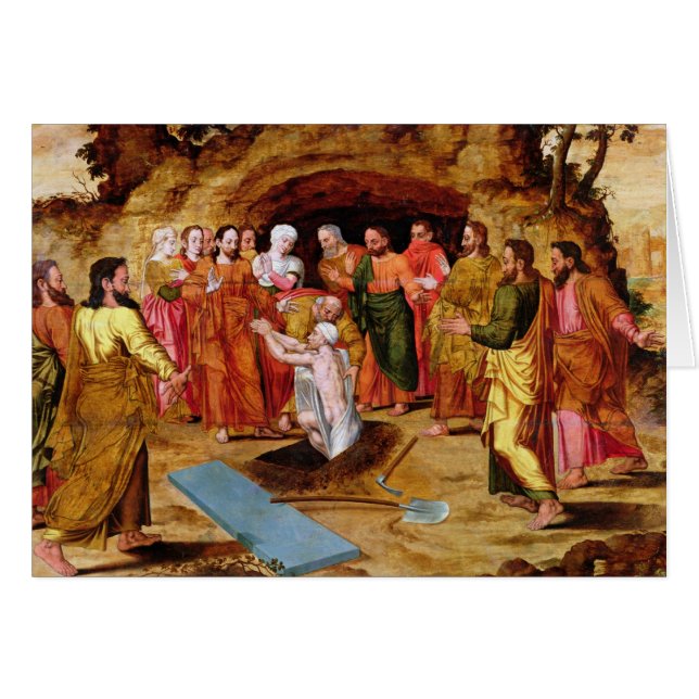 De opkomst van Lazarus (Voorkant Horizontaal)