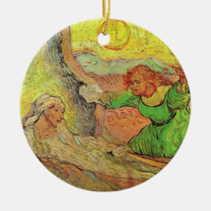 De opkomst van Lazarus door Vincent van Gogh Keramisch Ornament
