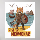 De opkomst van Meowgnar Poster (Voorkant)