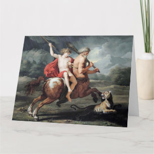 De opleiding van Achilles Fijne Kunst Wenskaart Kaart
