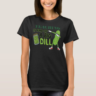 De opleiding van een leraar pickle Vegan is een so T-shirt